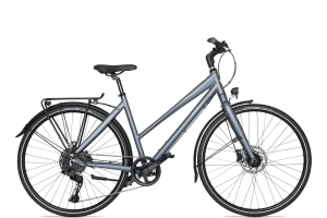 Vélo VTC VELODEVILLE cadre ouvert pour randonnée chemin