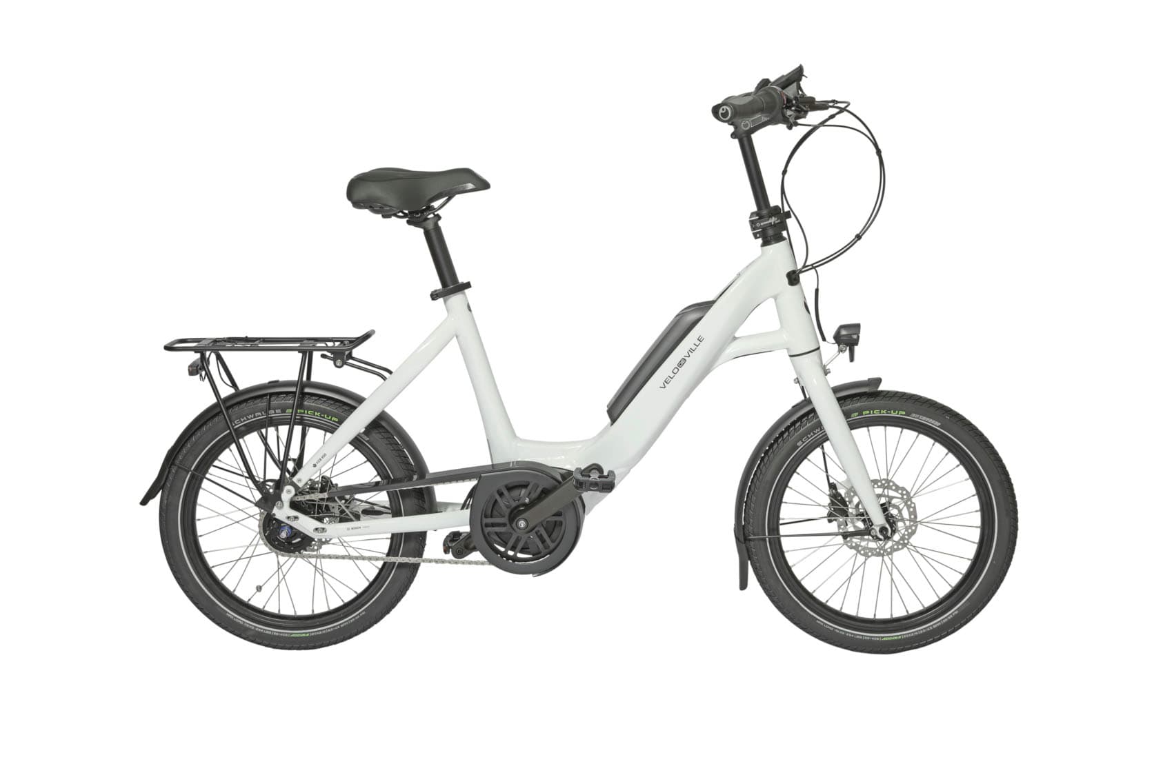 Vélo compact VELO DE VILLE Keb Classic couleur blanc