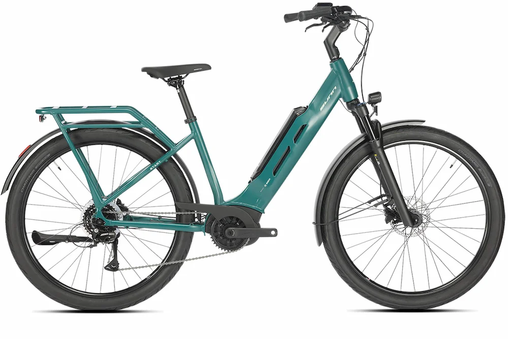 Sunn Start S2 vélo assistance électrique urbain moteur Bosch version vert